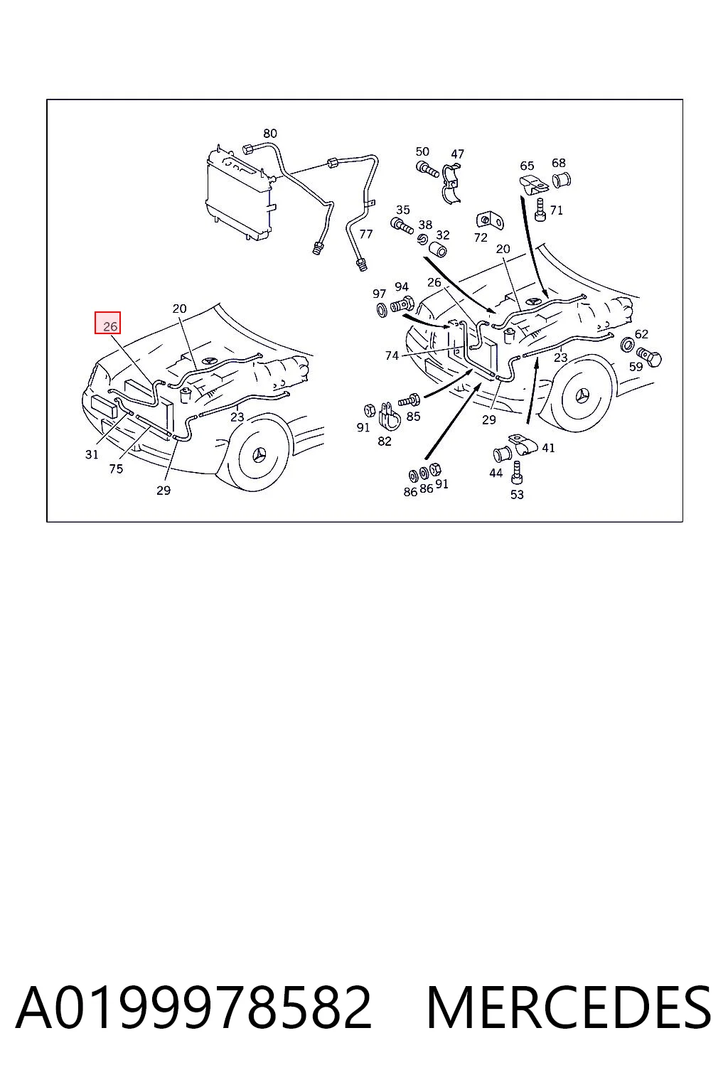 Отводная труба масляного радиатора Autotechteile 9948 цена, от 9.57 USD