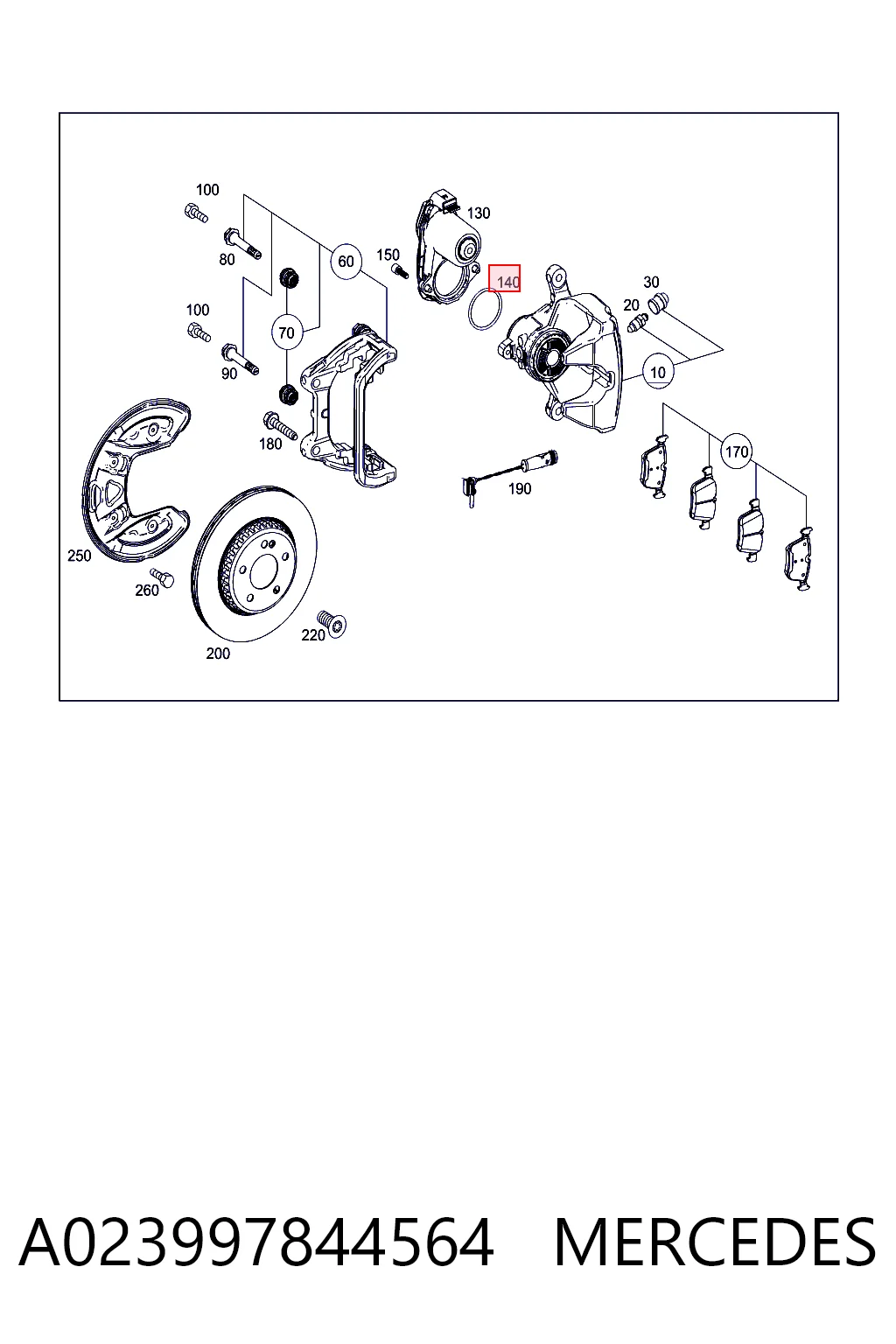 A023997844564 Mercedes