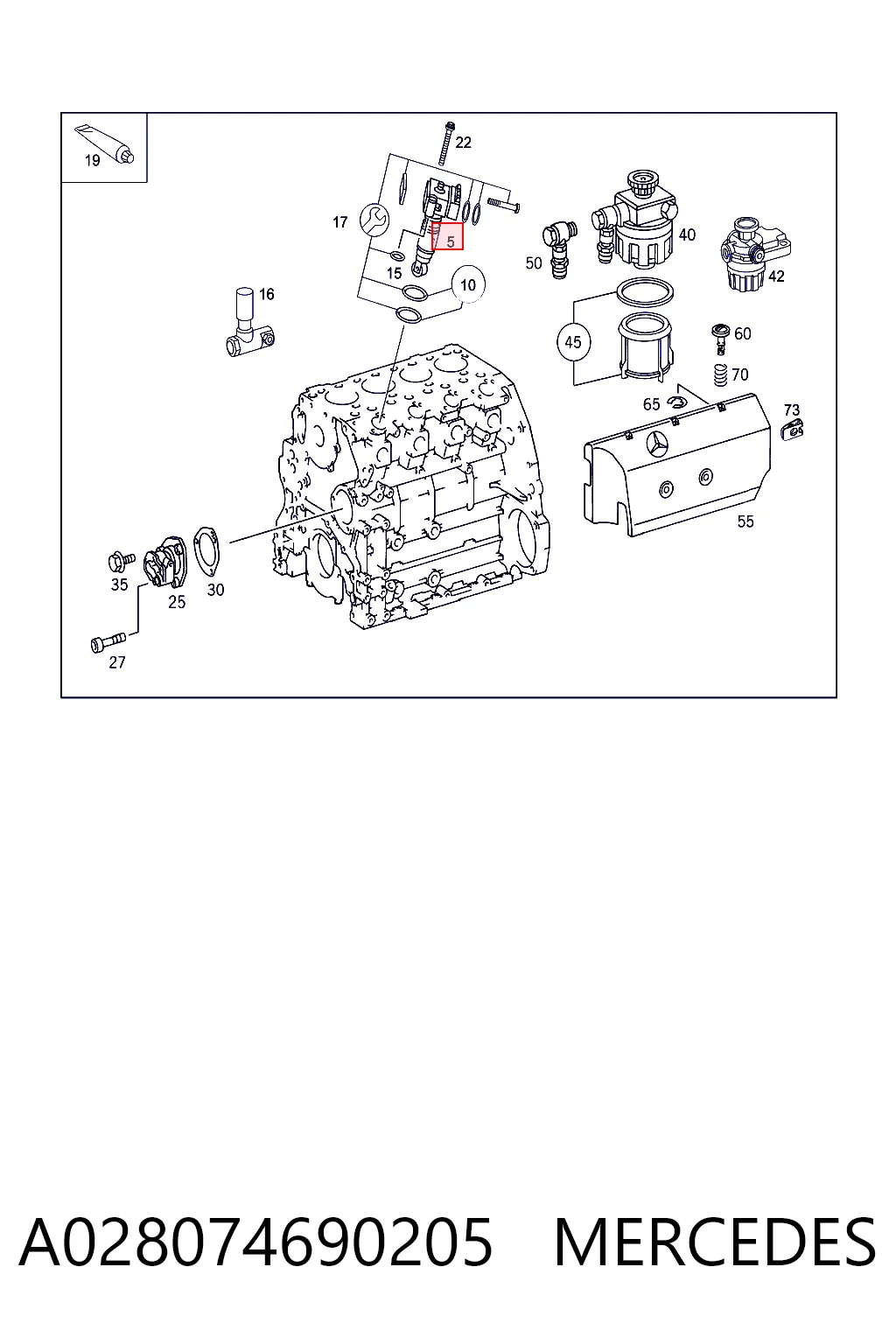 Топливные форсунки 0414799006 Bosch