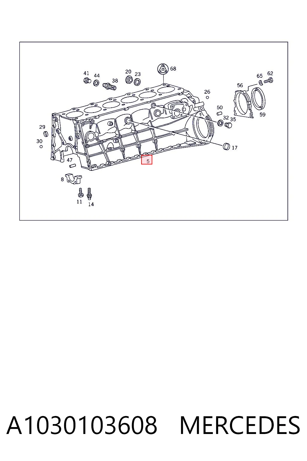 A1030103608 Mercedes