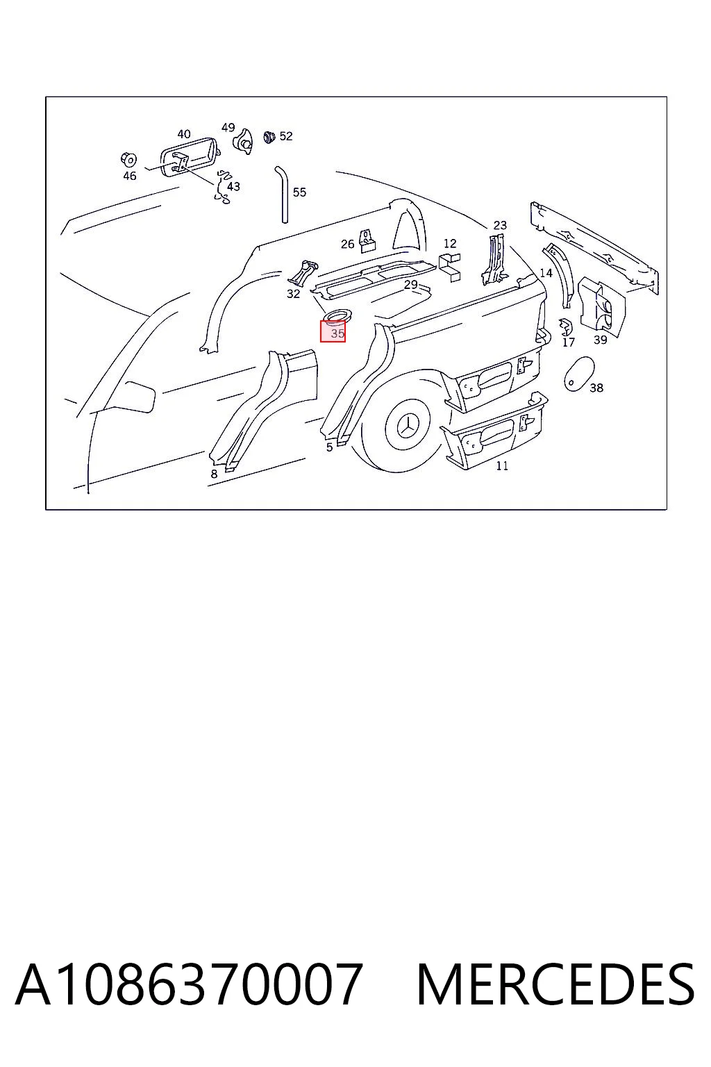 A1086370007 Mercedes