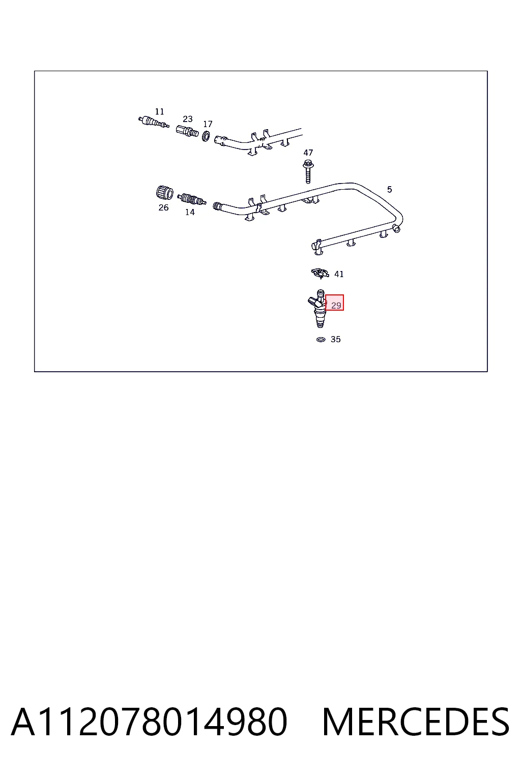 Форсунка инжектора Fiat/Alfa/Lancia K05101526AA цена, от 28.22 USD