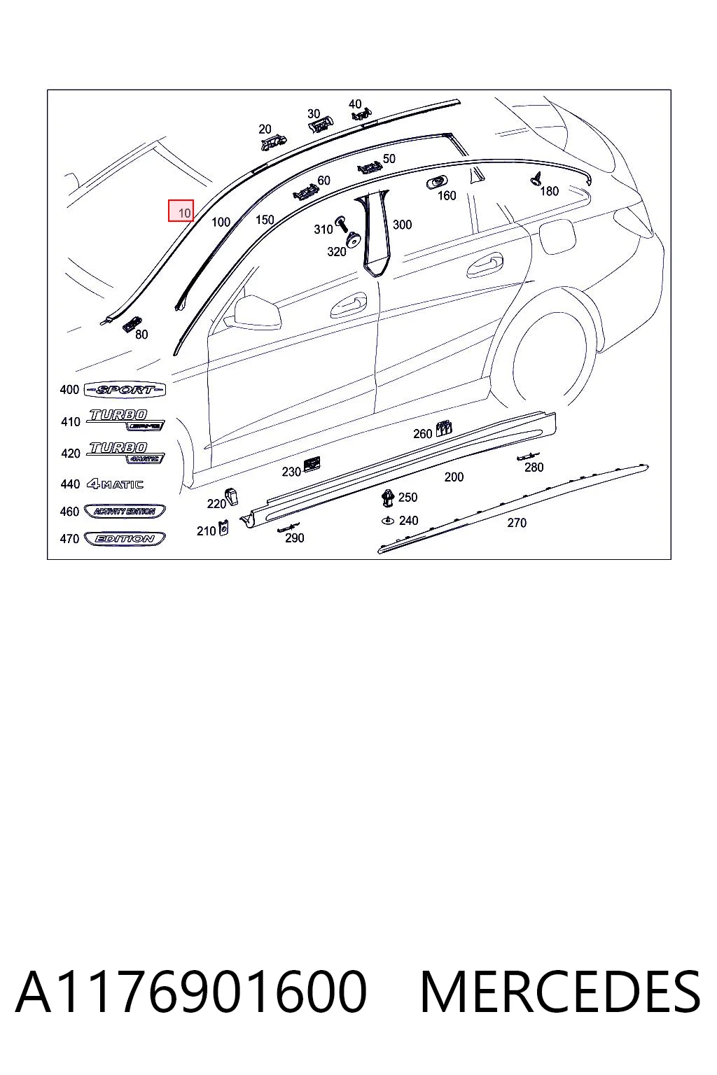 A1176901600 Mercedes