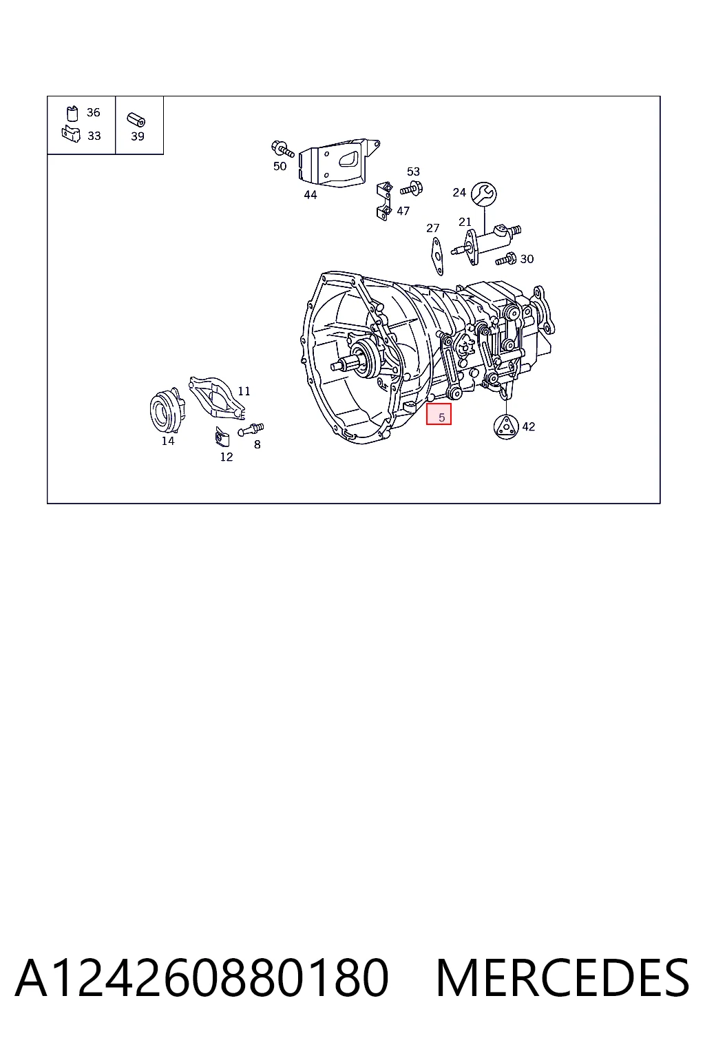Коробка переключения передач Mercedes E универсал (T124) (1985 - 1993) цена, от 296.89 USD