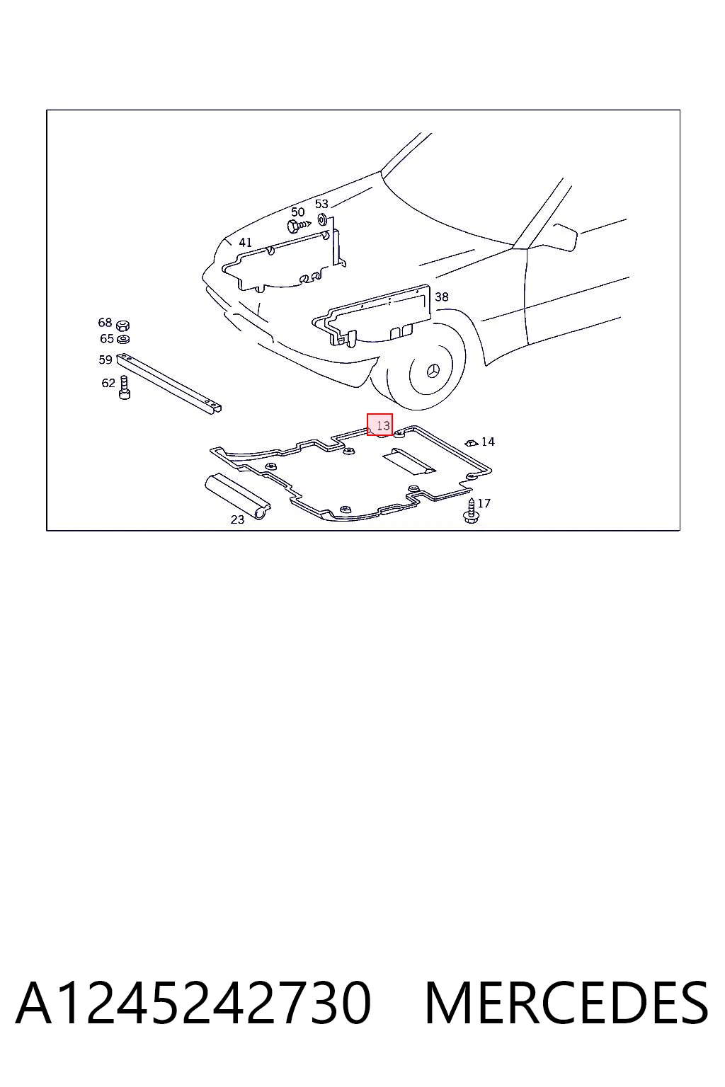 A1245242730 Mercedes