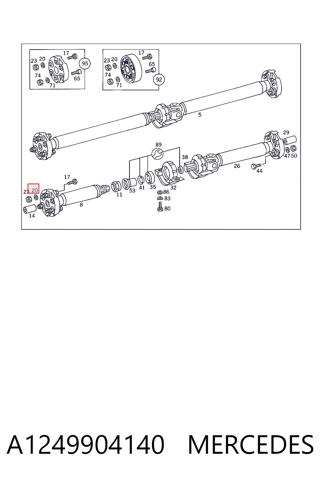 A1249904140 Mercedes