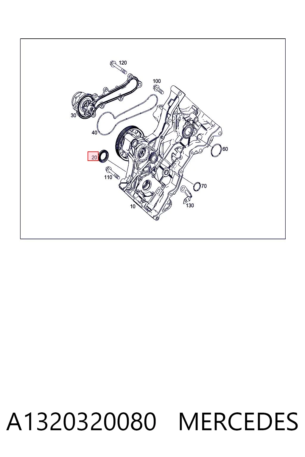 Цепь на Mitsubishi Lancer X CY_A, CZ_A