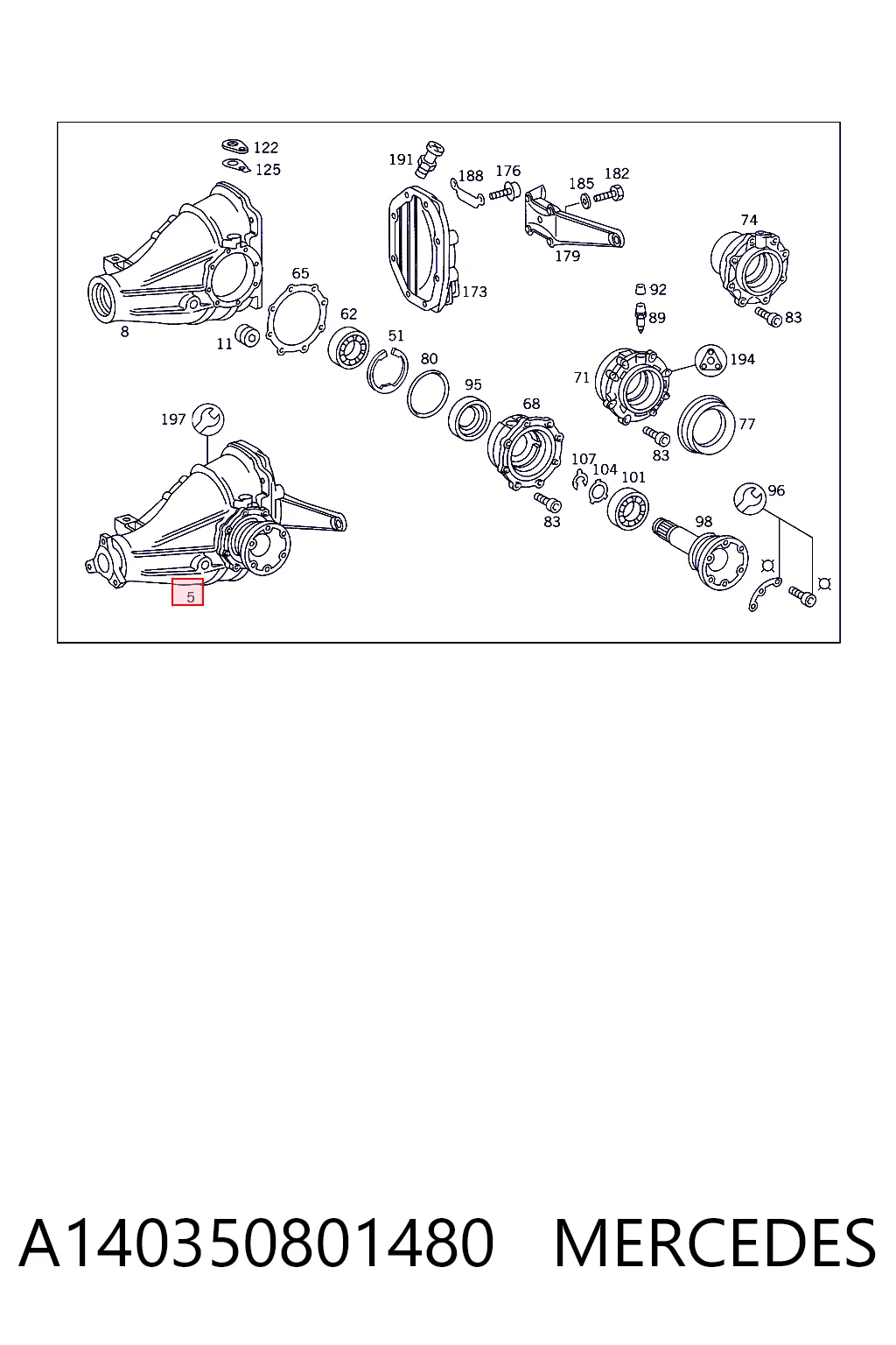 A140350801480 Mercedes