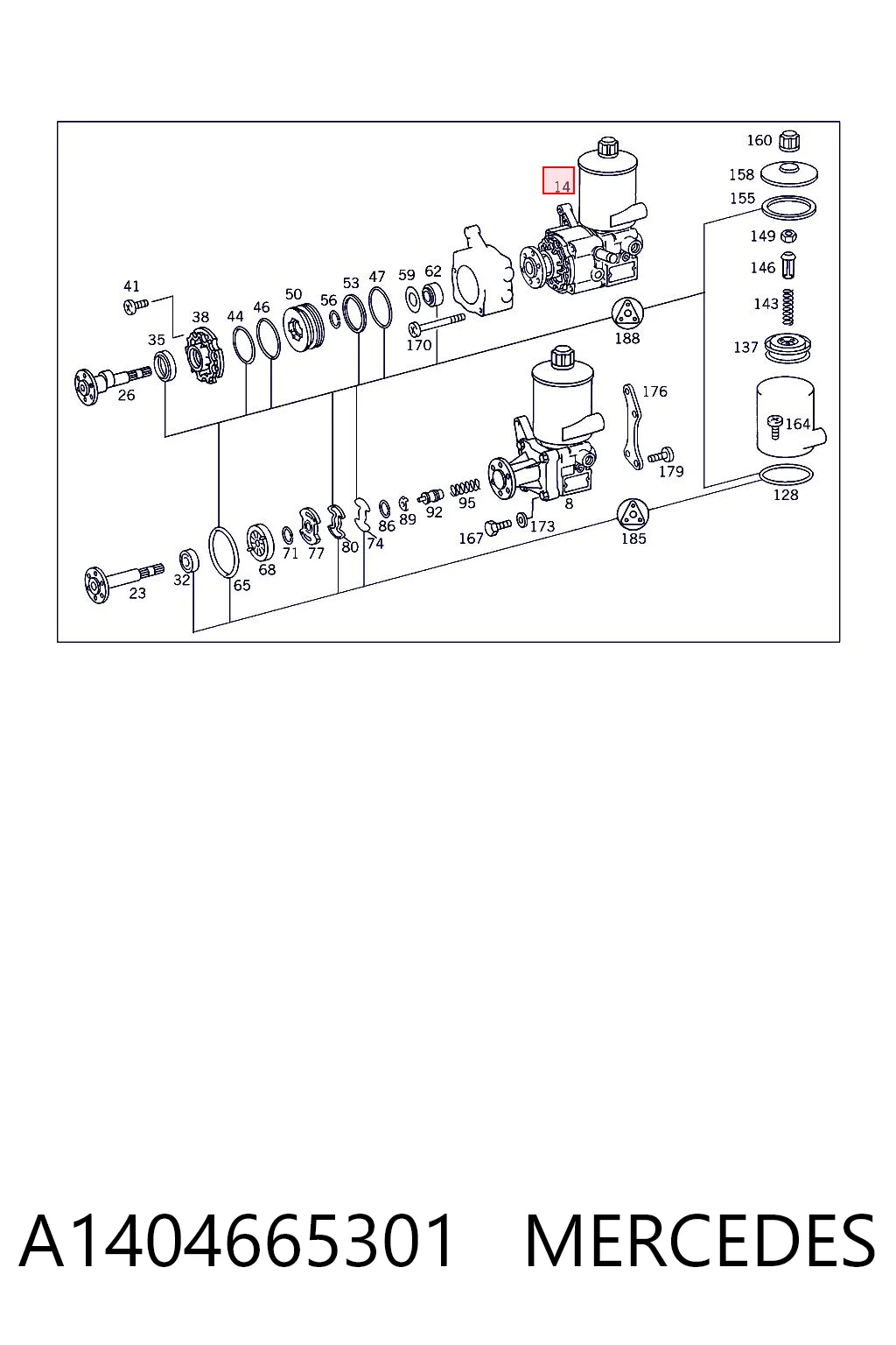 A1404665301 Mercedes