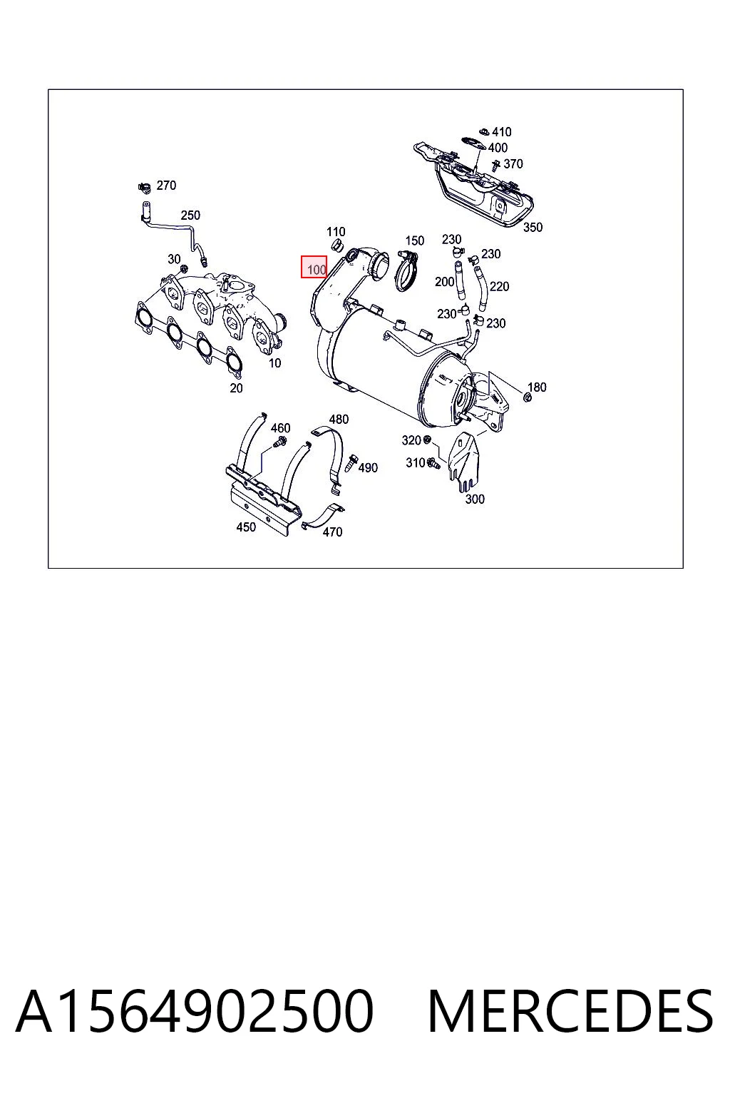 Купить 208A07274R Nissan/Infiniti Сажевый фильтр дпф