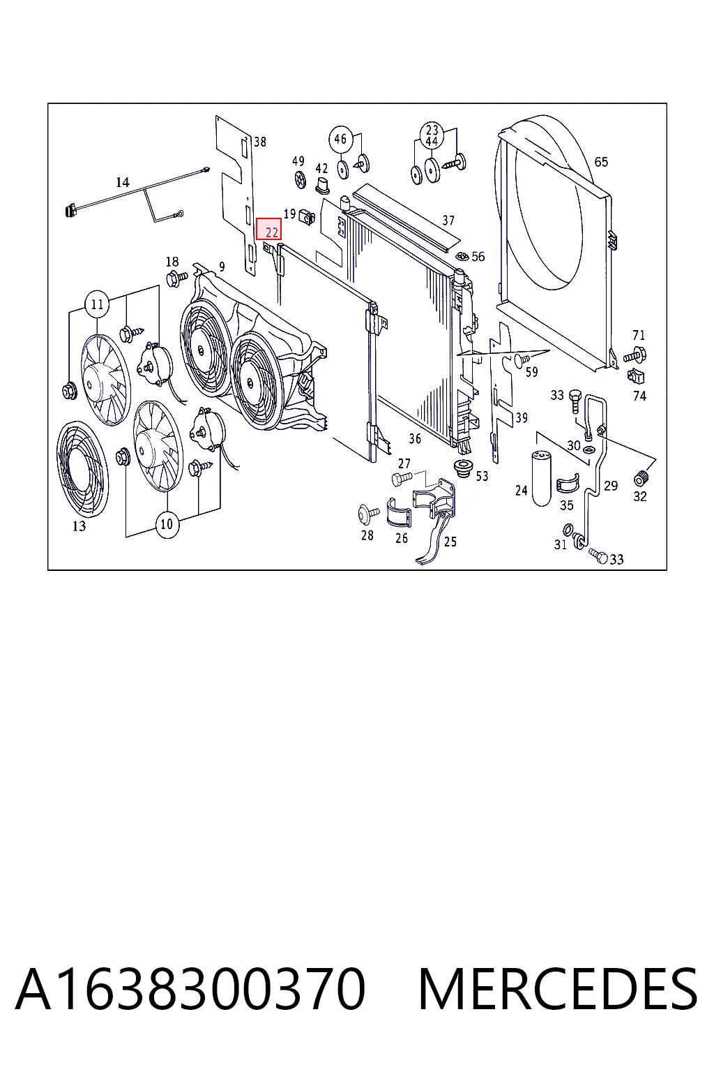 Конденсатор кондиционера Polcar 5044K8C3 цена, от 103.60 USD