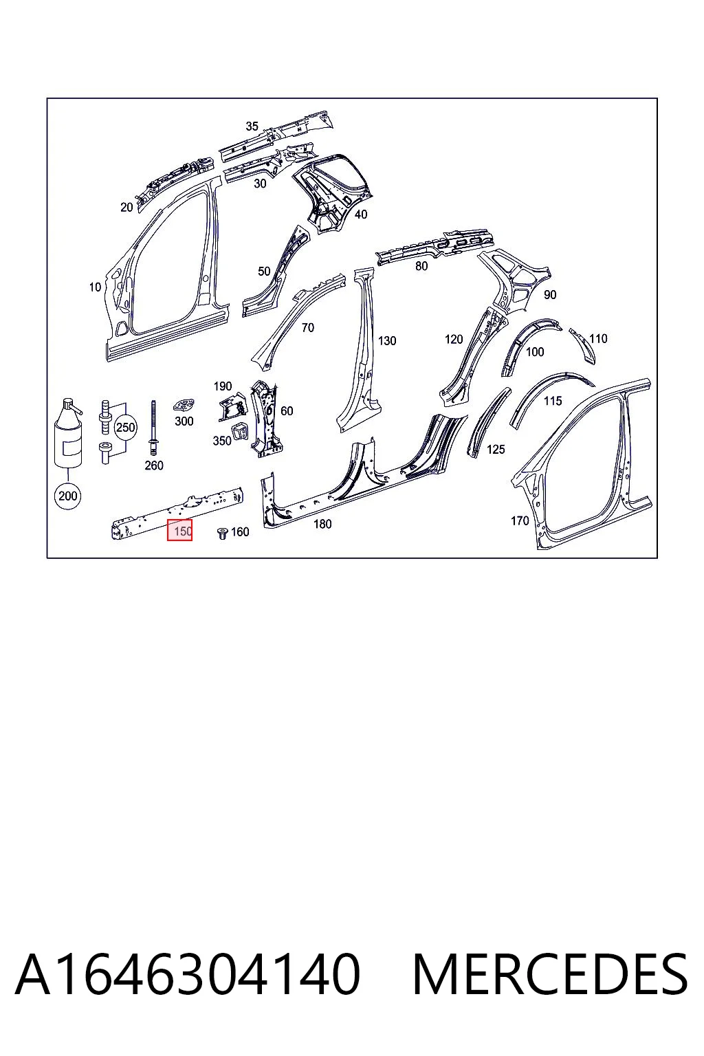 A1646304140 Mercedes
