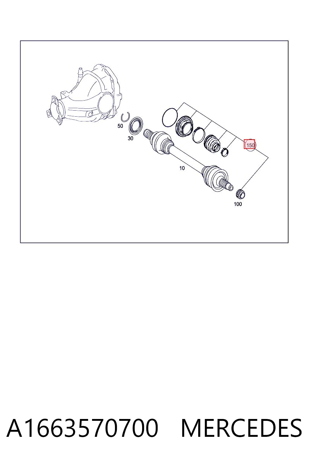 A1663570700 Mercedes