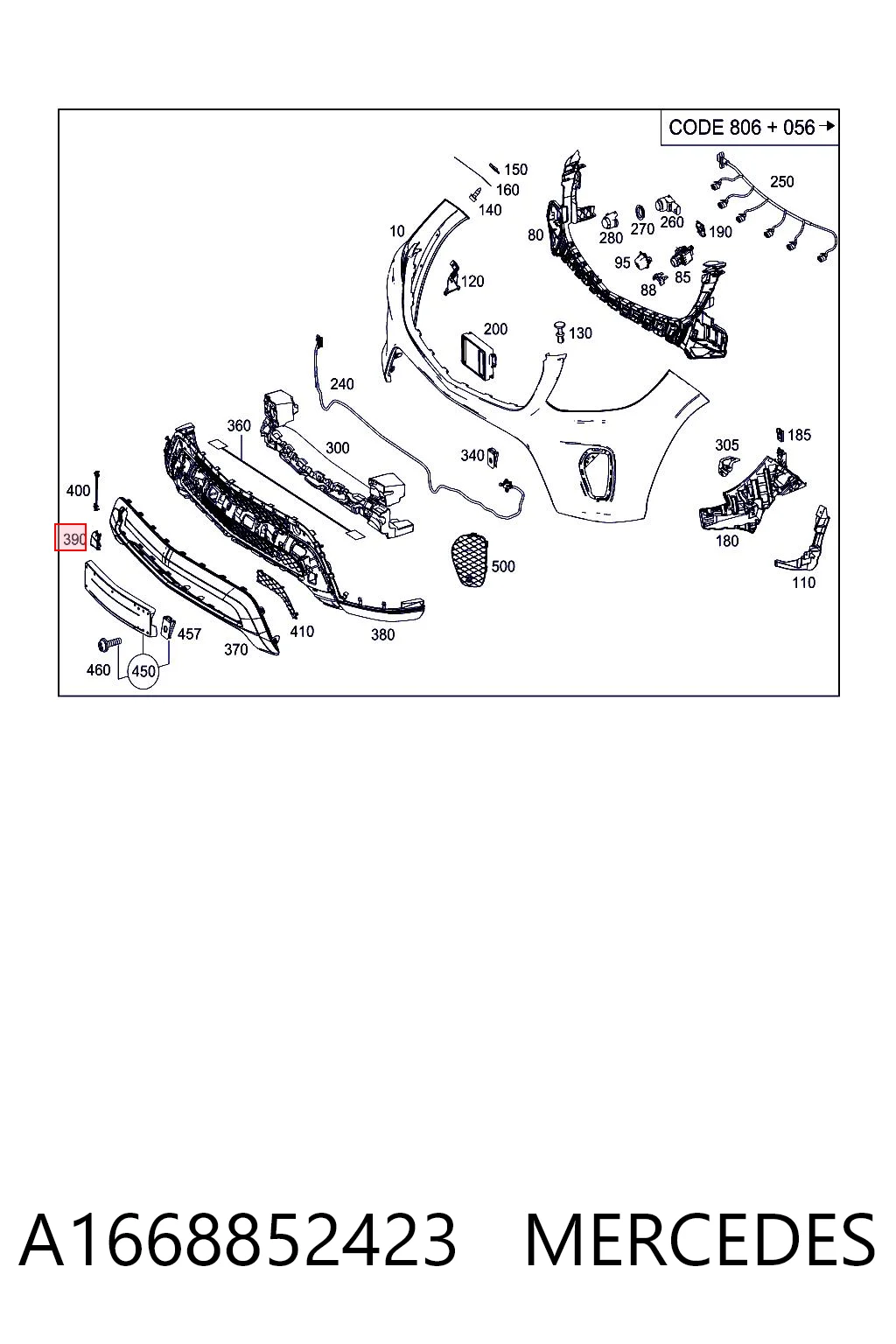 A1668852423 Mercedes 
