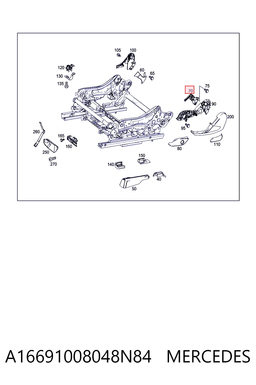  Mercedes 1669100804 цена, от 14.63 USD