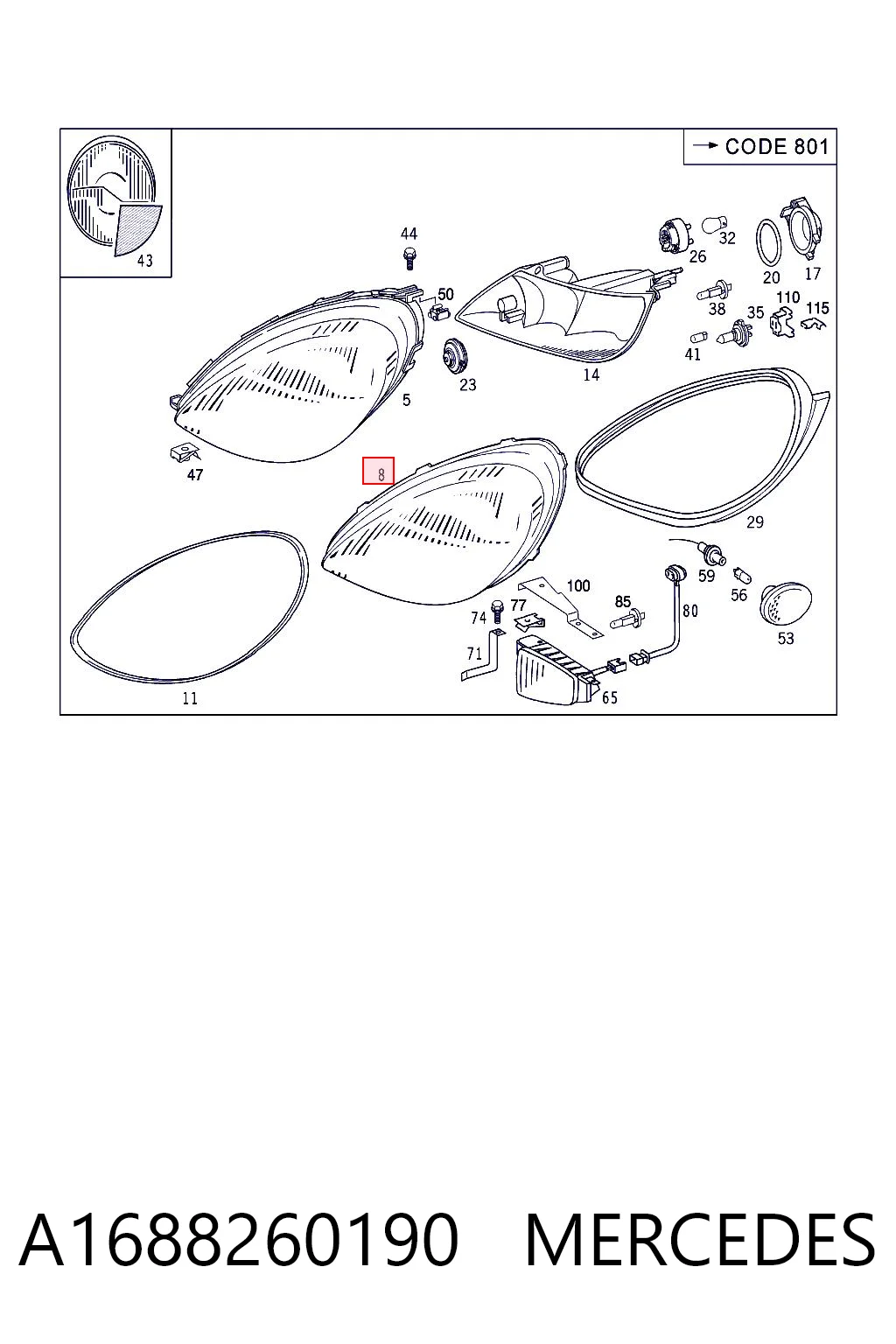 A1688260190 Mercedes