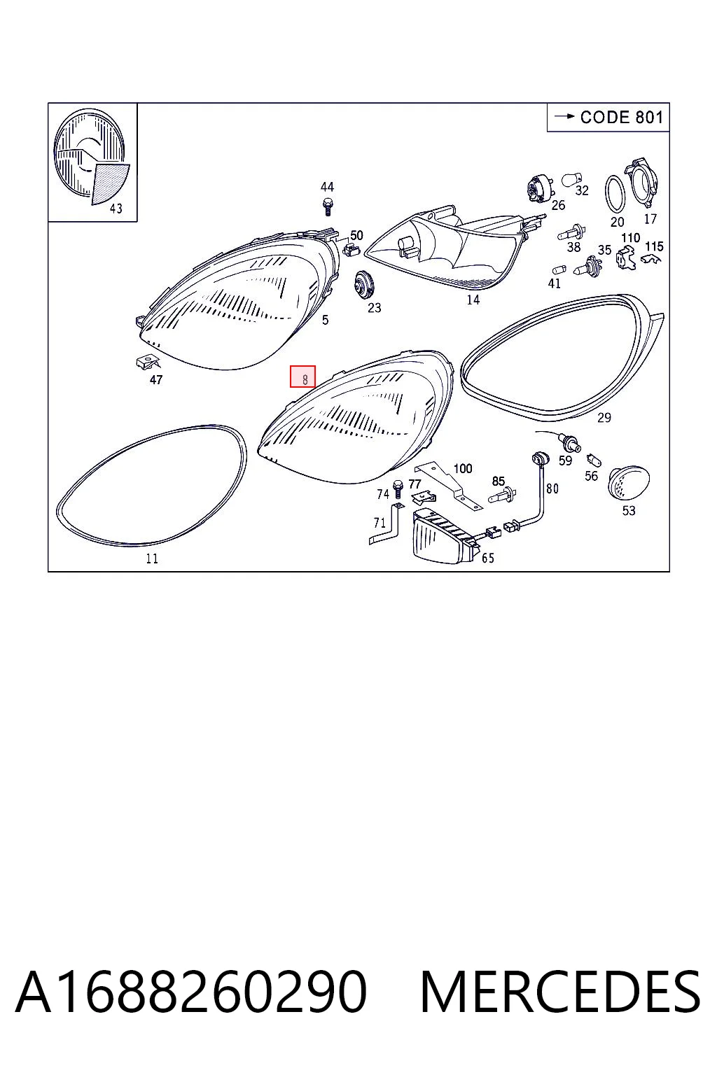 A1688260290 Mercedes