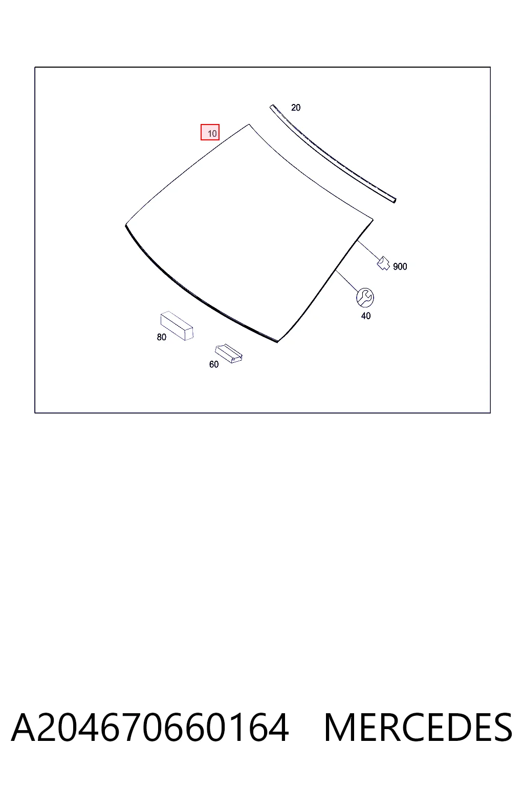 Стекло лобовое XYG AB70611A цена, от 126.27 USD