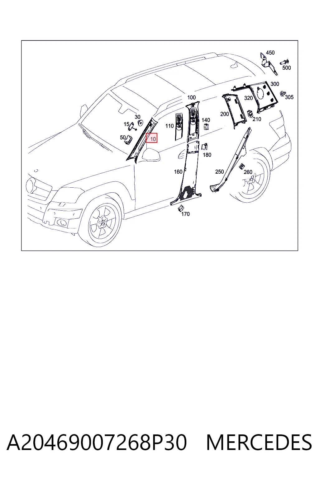 A20469007268P30 Mercedes