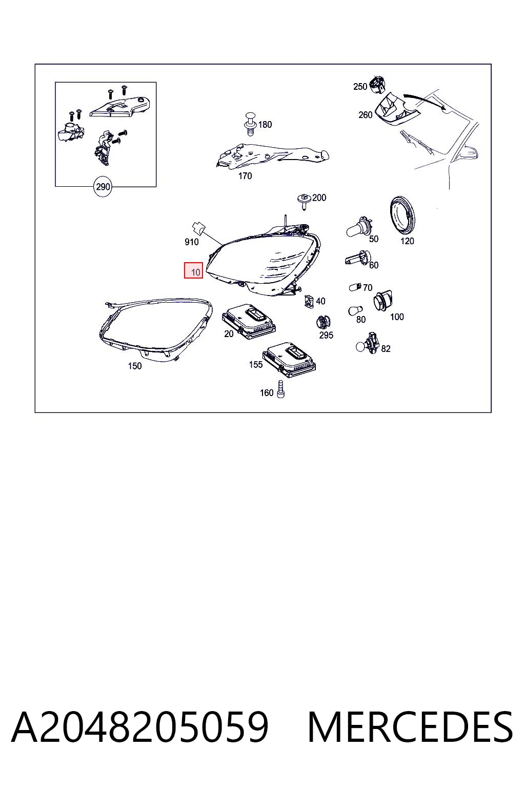 Купить LPN641 Magneti Marelli Фара основная правая