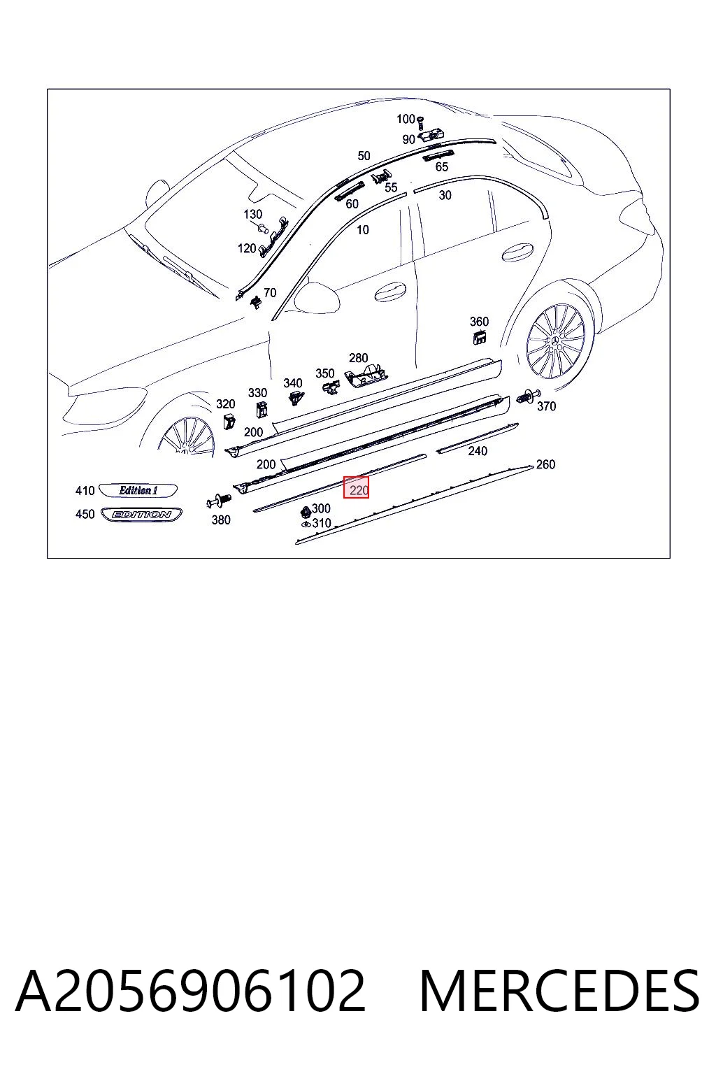 A2056906102 Mercedes