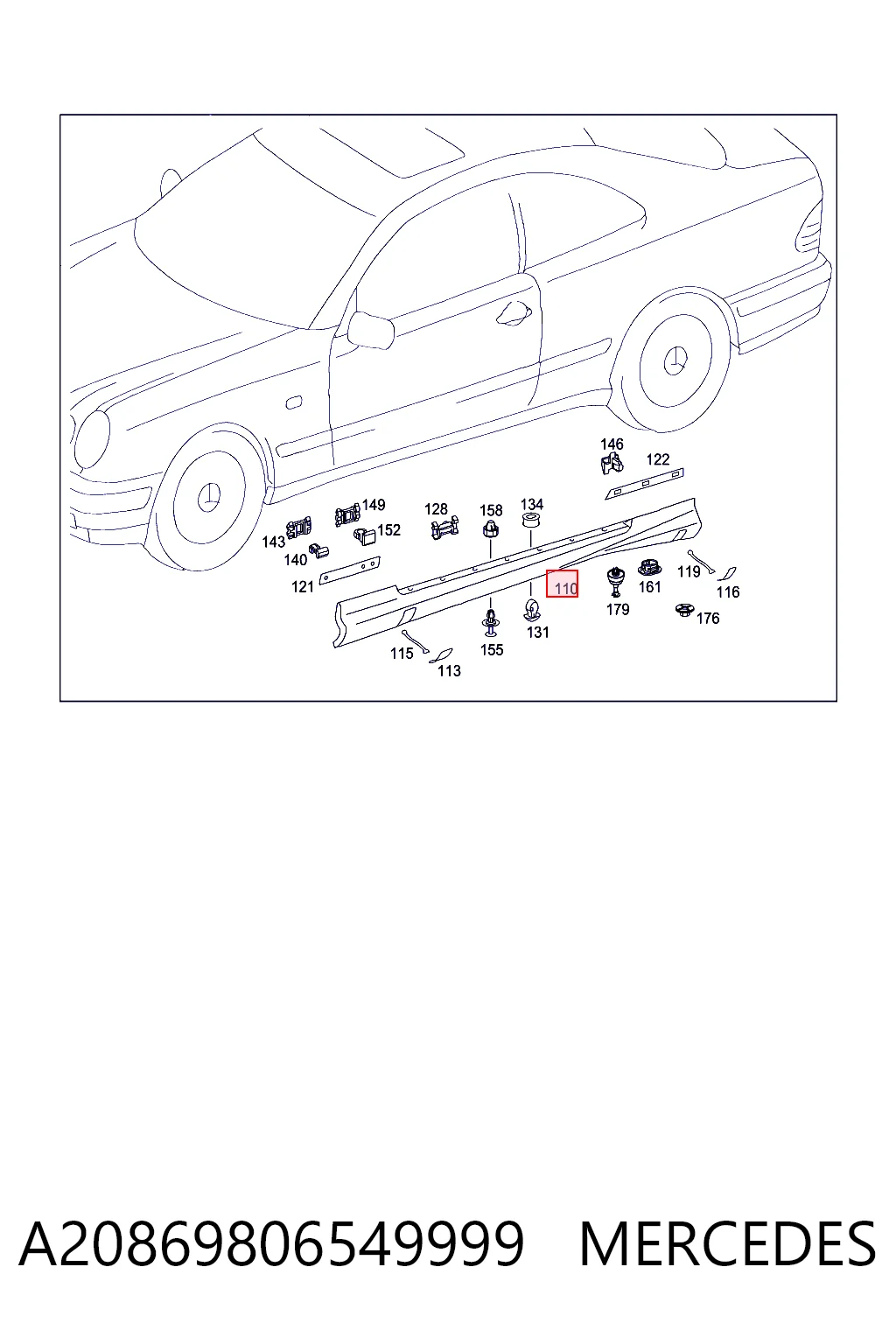 A20869806549999 Mercedes