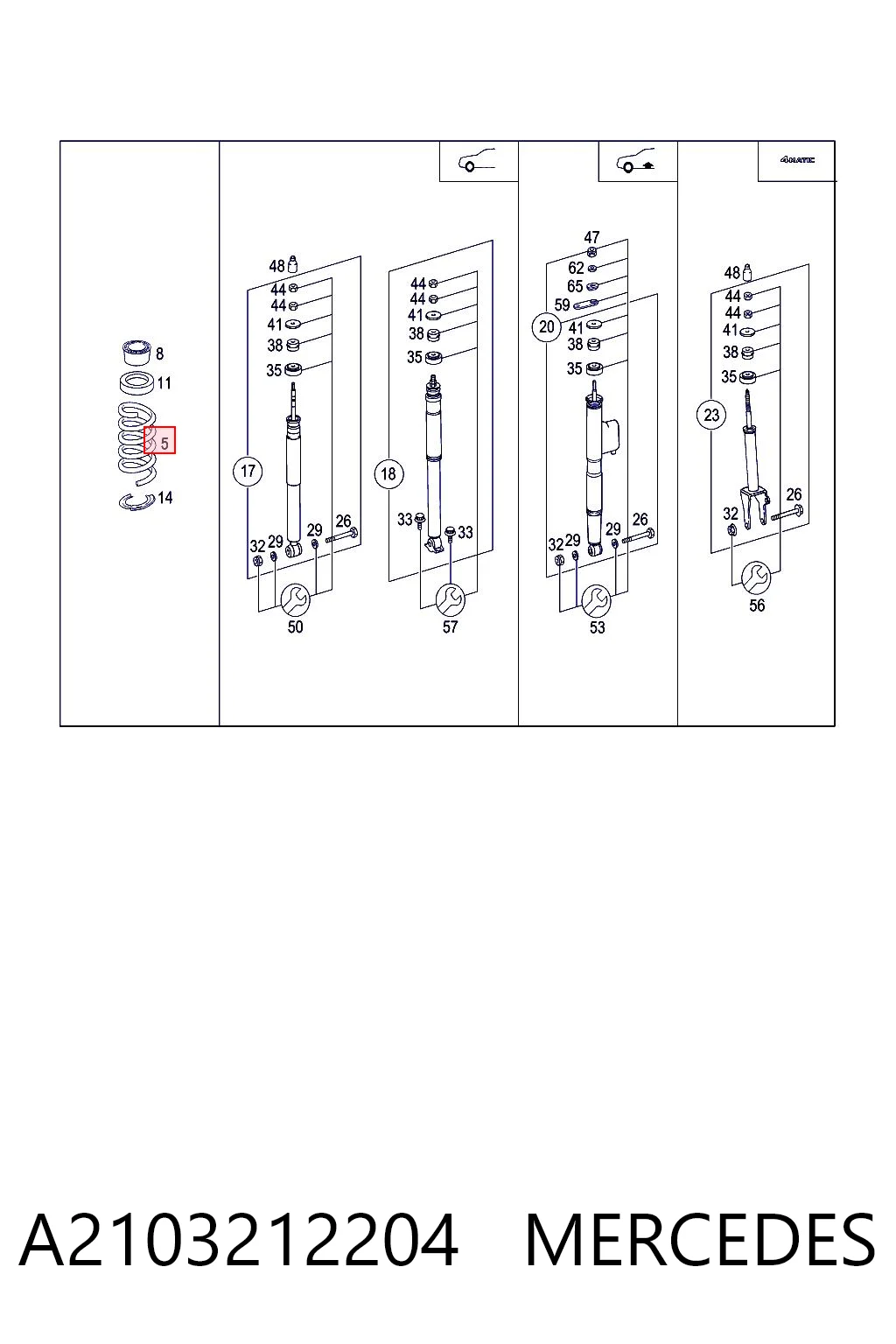 Пружина амортизатора передняя Meyle 140320502 цена, от 44.49 USD