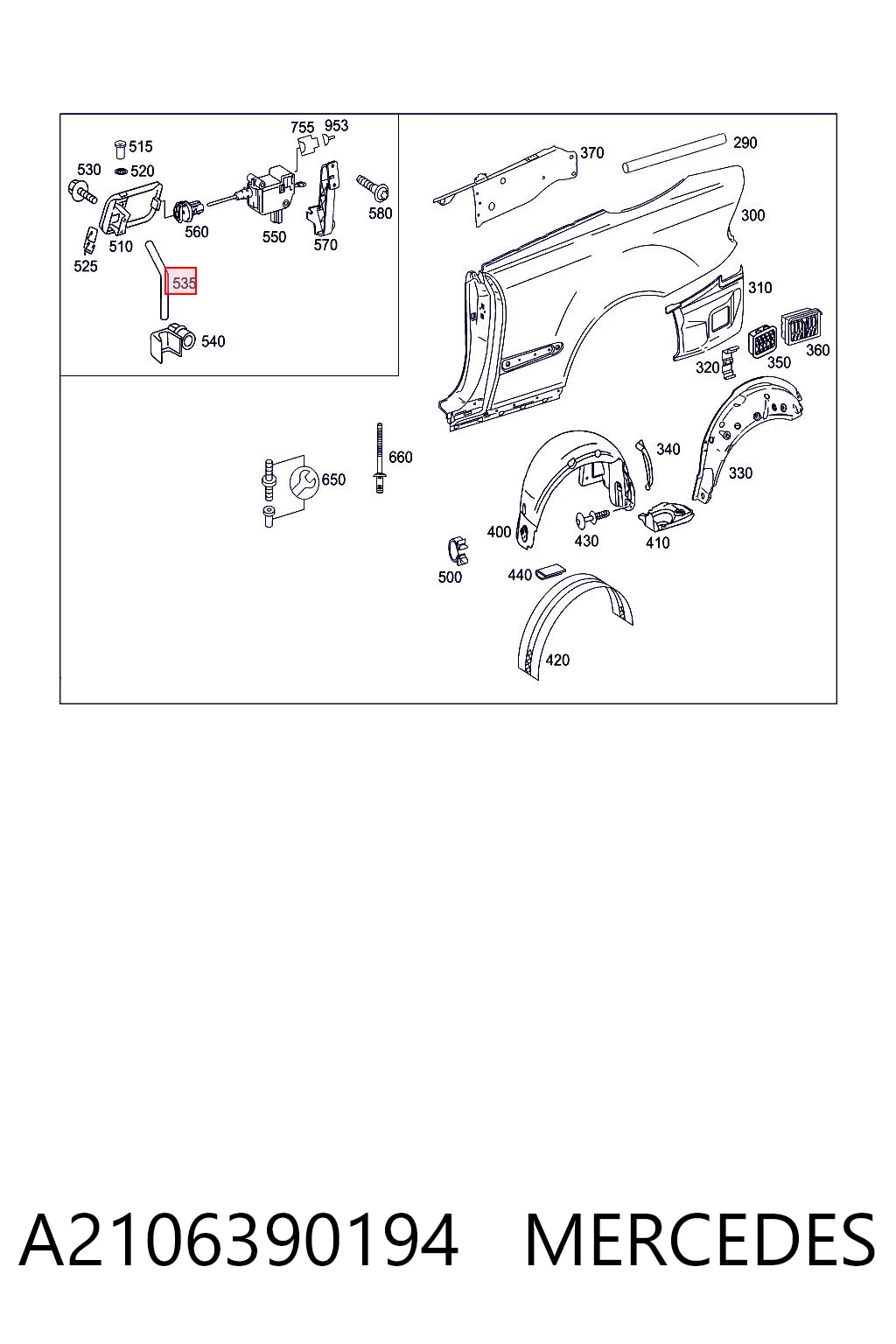  Mercedes 2026390094 цена, от 18.74 USD