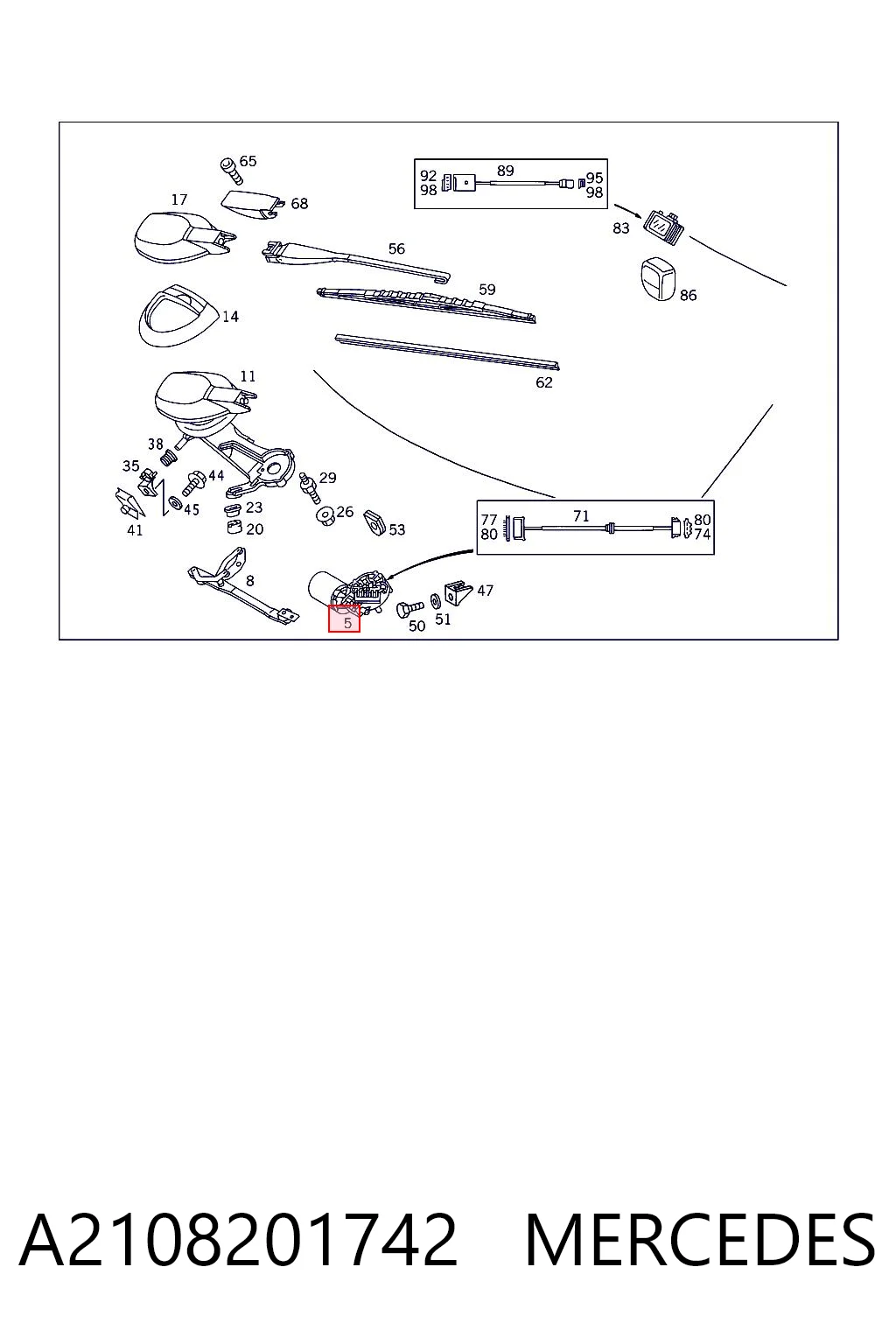 Мотор дворников 390241420 Bosch