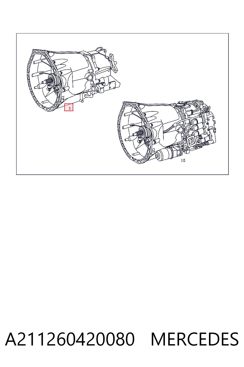 КПП в сборе на Mercedes ML/GLE  W163