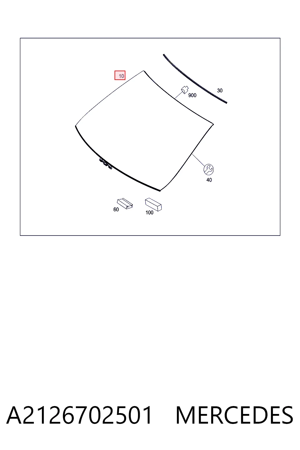 Стекло лобовое XYG AB65270A цена, от 129.91 USD