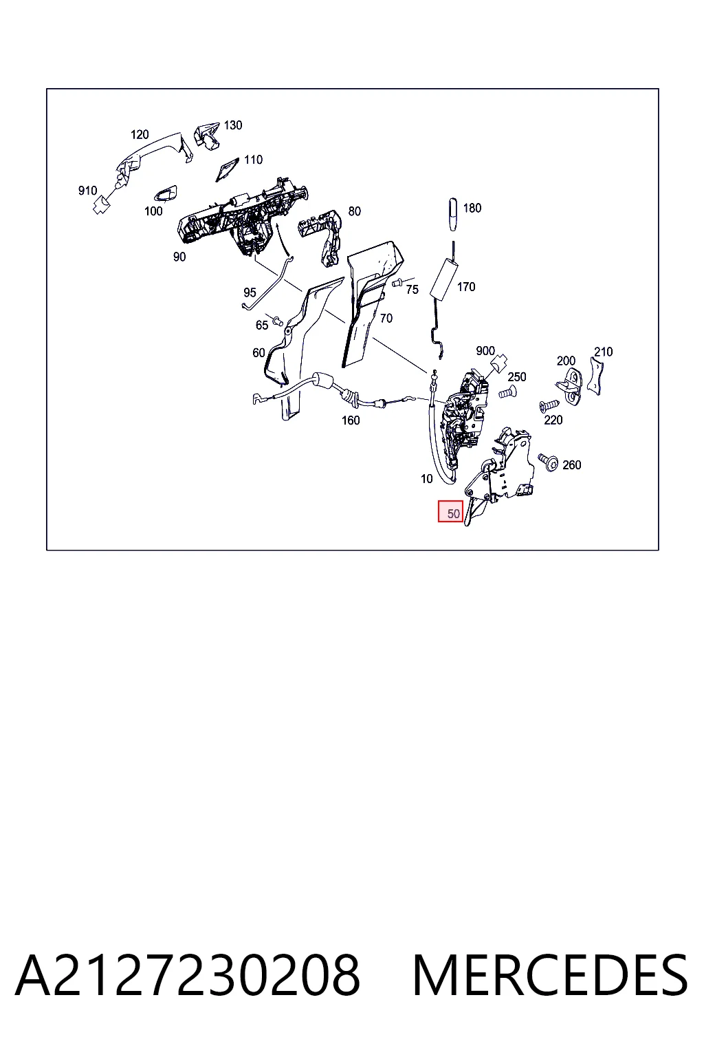 A2127230208 Mercedes 