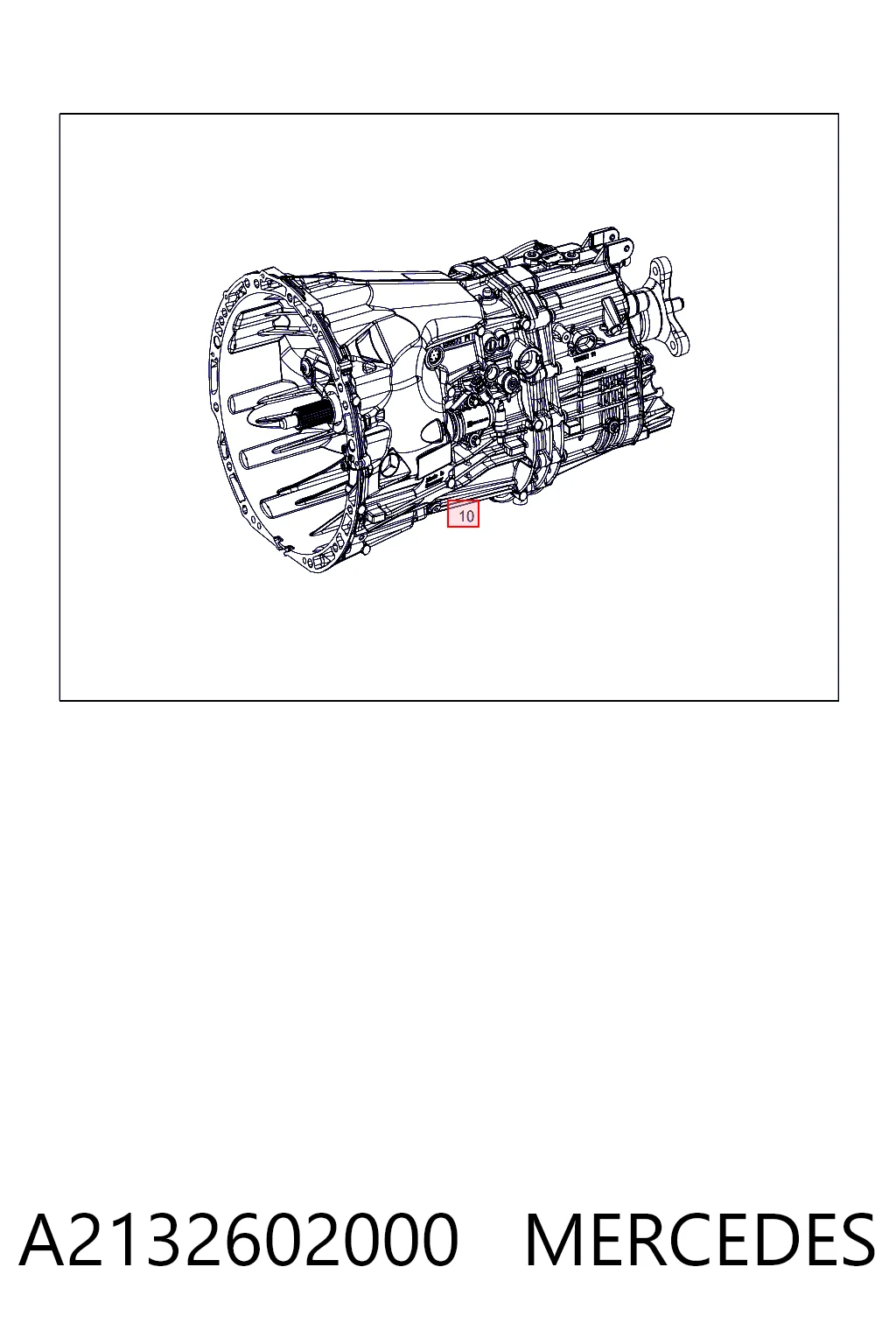 КПП в сборе на Mercedes C  W205