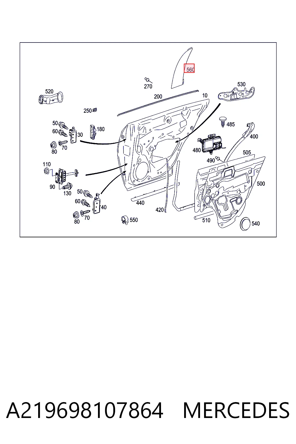 A219698107864 Mercedes