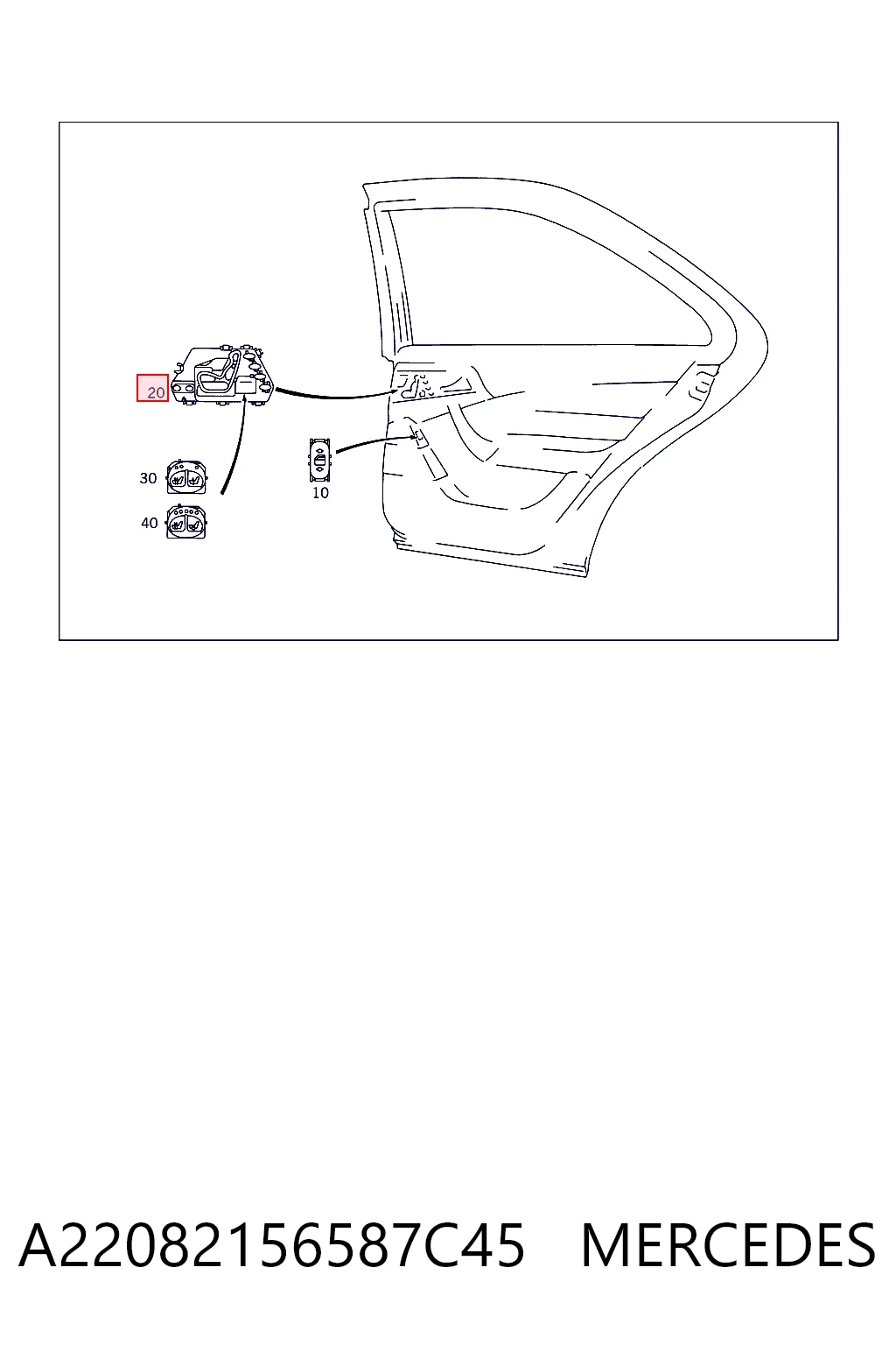 2208215658 Mercedes 