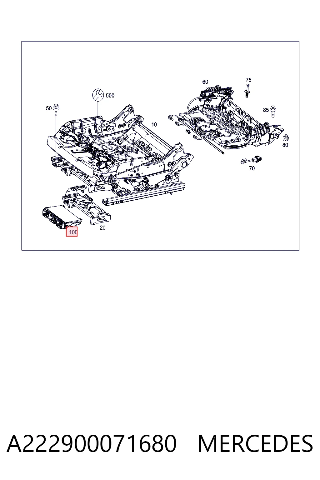 A222900071680 Mercedes