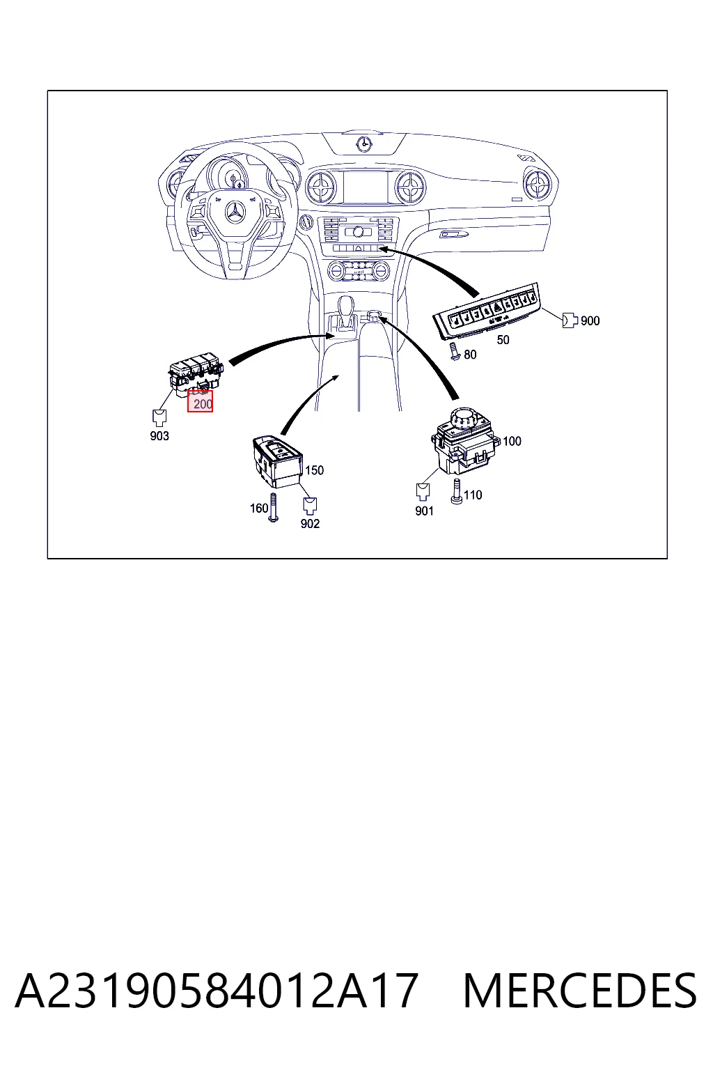 A23190584012A17 Mercedes