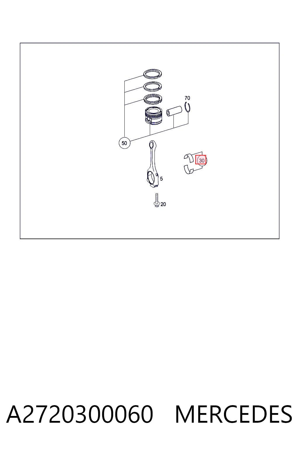 Подшипники скольжения Mahle Original 001PL20890000