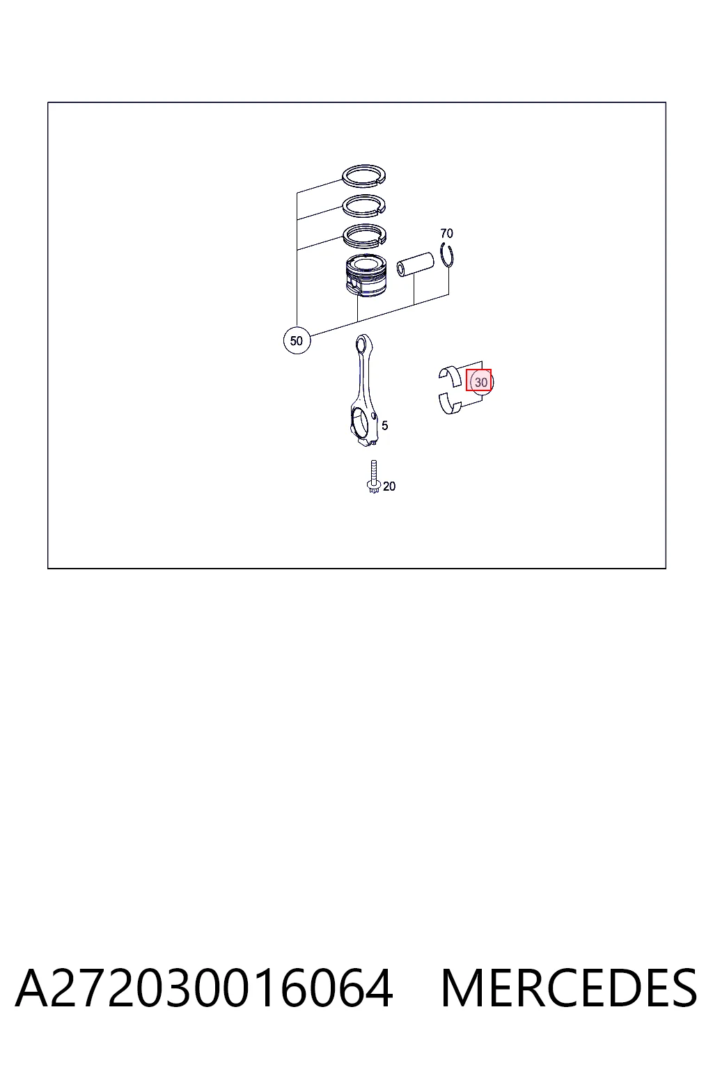 001PL20890000 Mahle Original Комплект подшипников скольжения