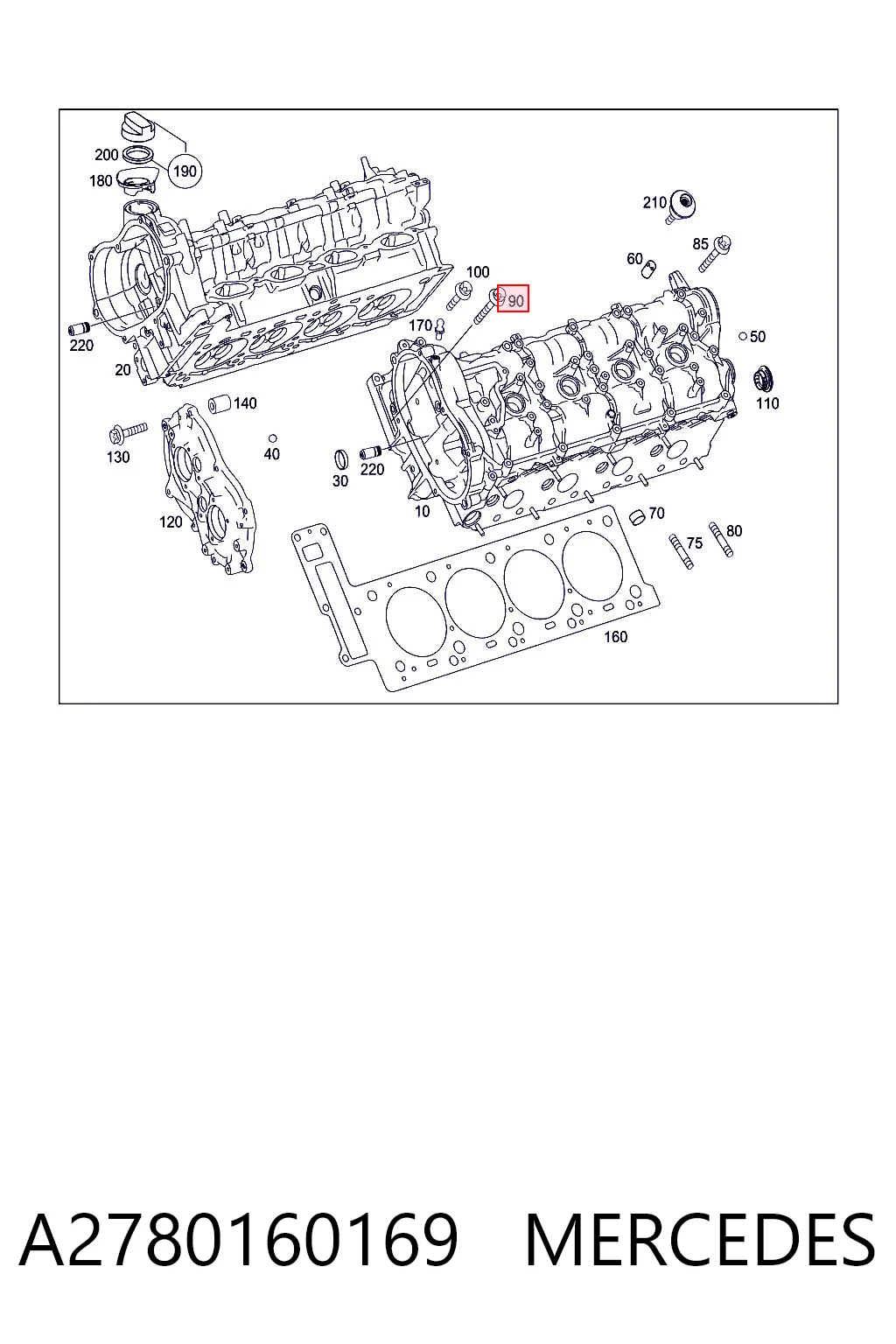 Болт головки блока цилиндров, ГБЦ Porsche N10037102 цена, от 16.83 USD