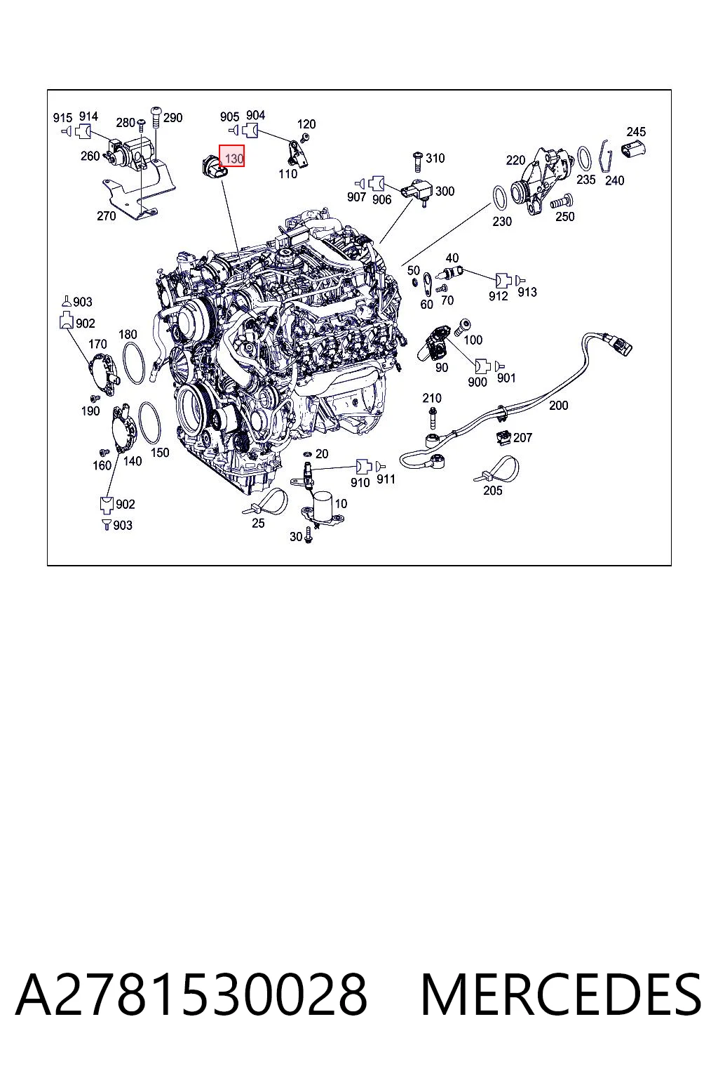 A2781530028 Mercedes Манометры