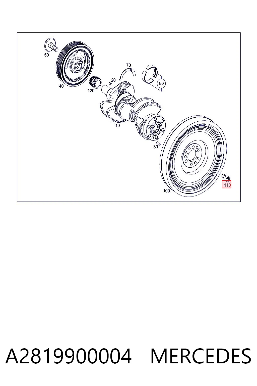 Болт крепления маховика Opel 95517848 цена, от 3.80 USD