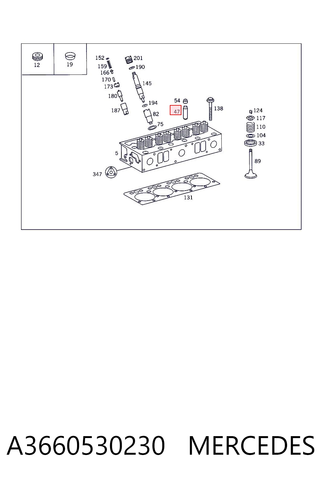 Купить 001FA31181000 Mahle Original Направляющая клапана выпускного