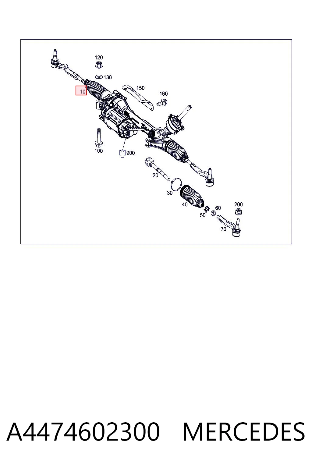 A4474602300 Mercedes Управление рулевое в сборе