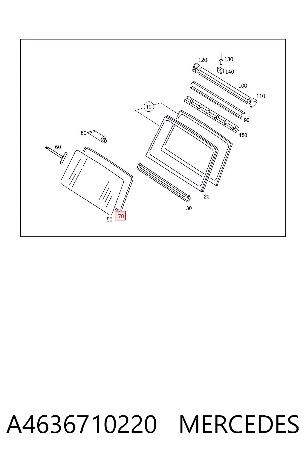 Уплотнитель лобового стекла Pilkington GS4615P110X цена, от 49.86 USD