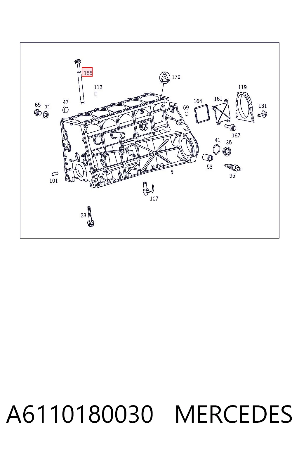 Шланг для удаления воздуха на Mercedes Sprinter II 4,6-t 906