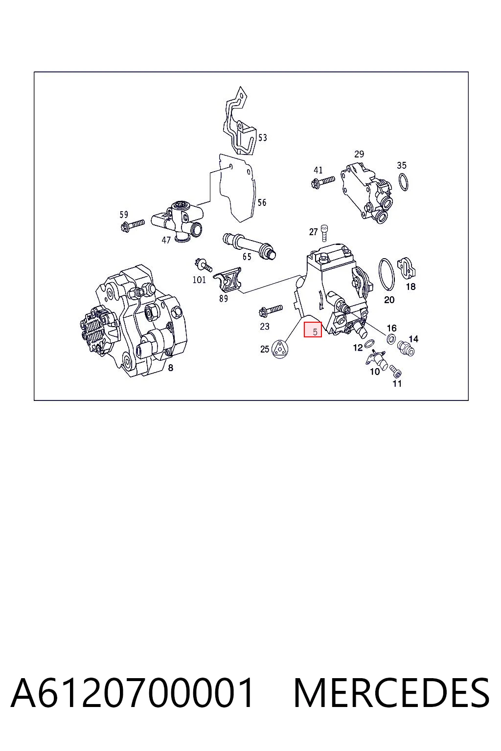 Насос топливный высокого давления (ТНВД) Bosch 445010271 цена, от 195.07 USD