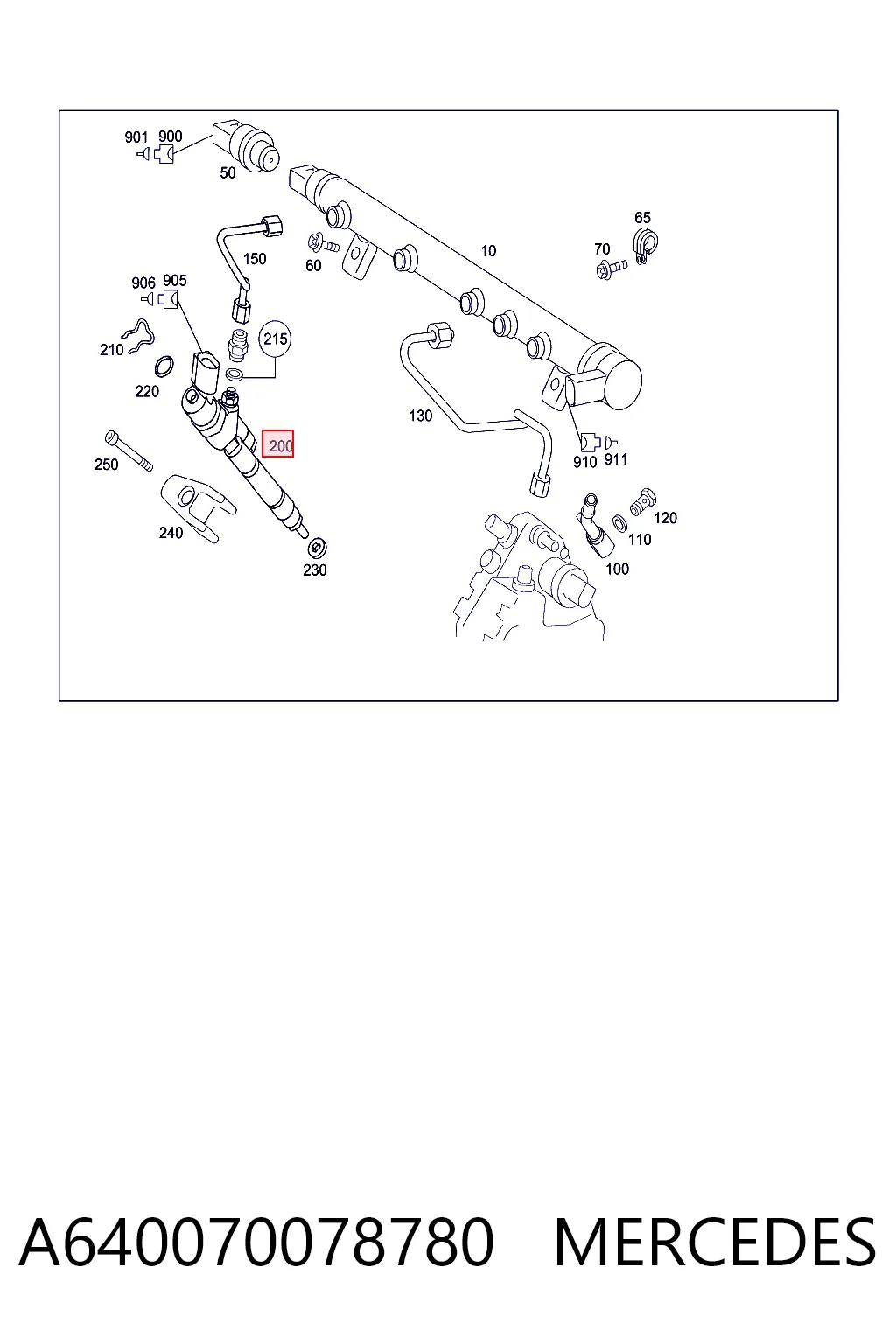 Купить 986435117 Bosch Клапанная форсунка