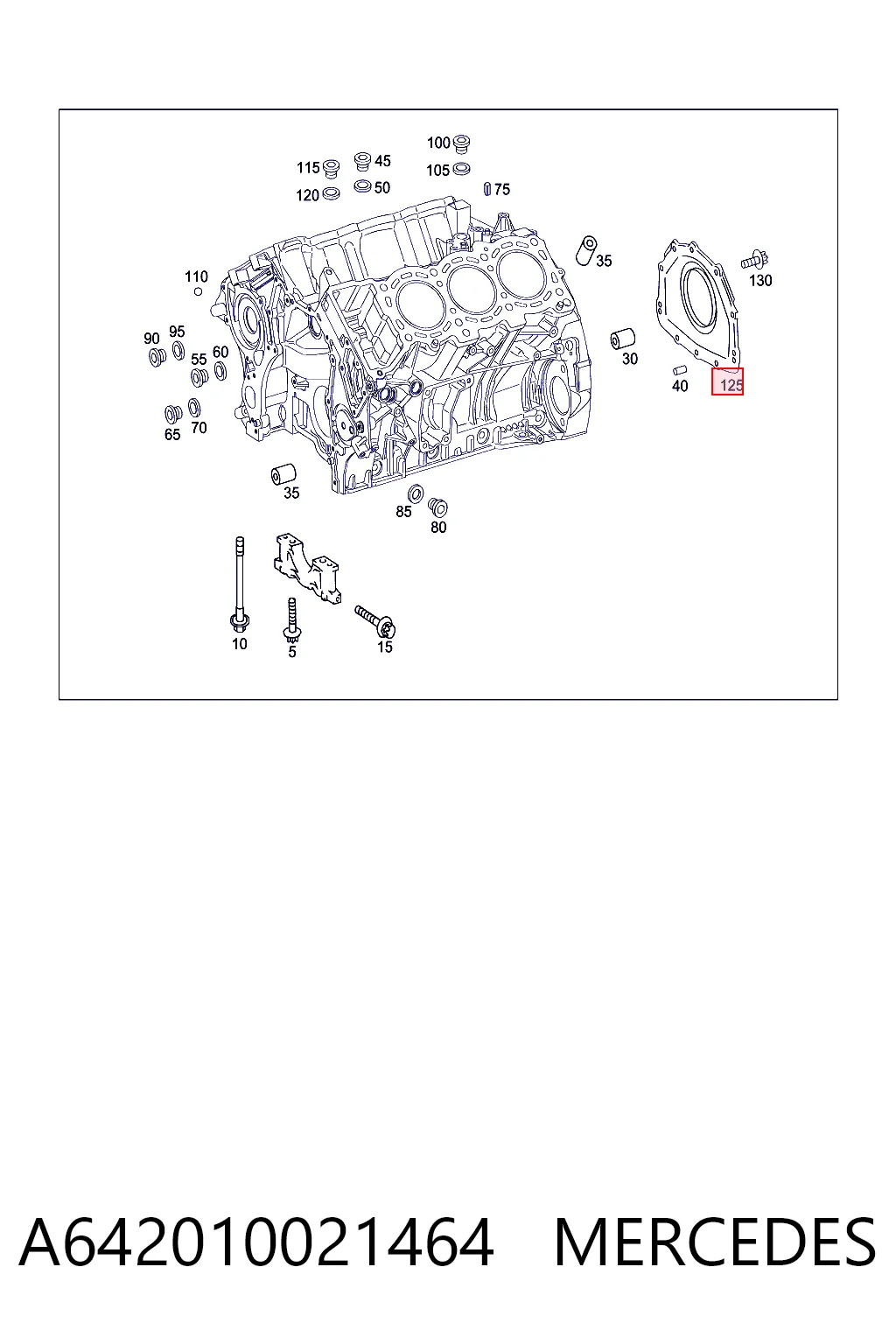 Сальник коленвала задний Fiat/Alfa/Lancia K68006029AA цена, от 31.21 USD