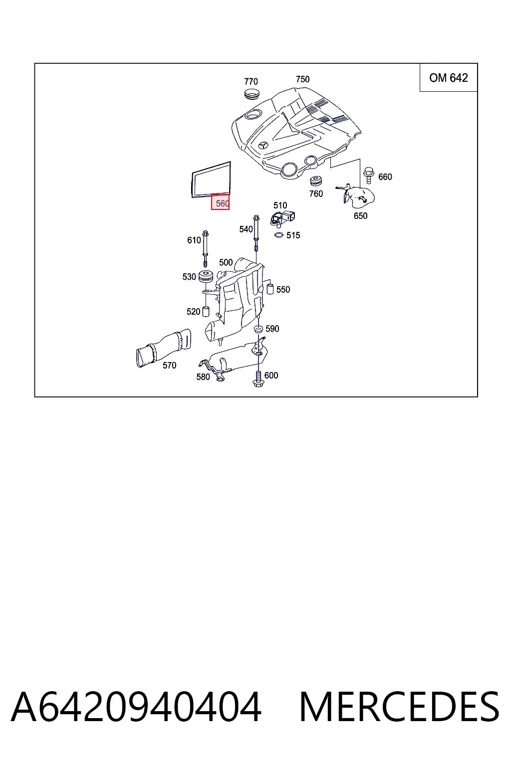 A6420940404 Mercedes